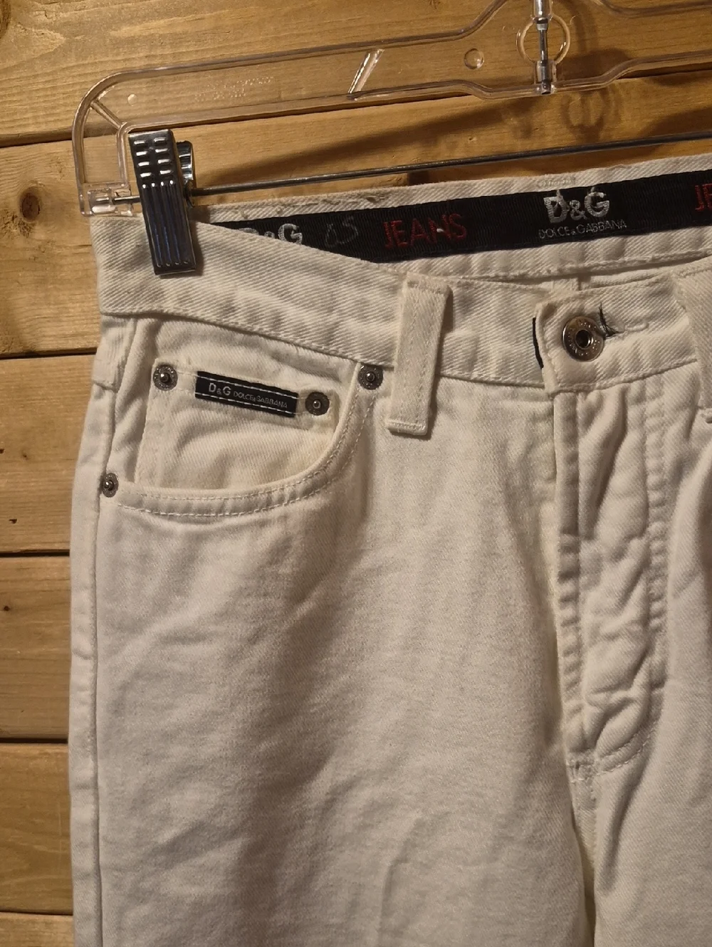 Mens Vintage Dolce & Gabbana Jeans Size 27/41 Straight Leg Cotton